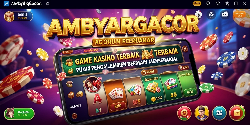 Tampilan menarik dari gameplay AMBYARGACOR yang mendebarkan.
