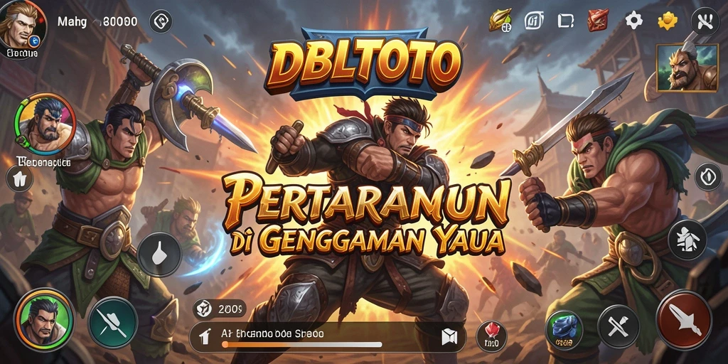 Gameplay mendebarkan di arena DBLTOTO dengan karakter unik.