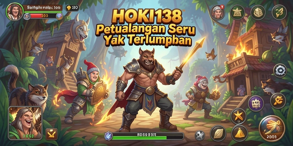 Tampilan seru gameplay HOKI138 dengan grafik menawan.