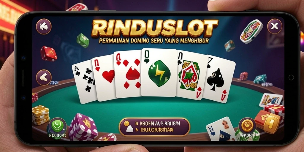 Tampilan gameplay RINDUSLOT yang menegangkan dan menarik.